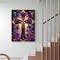 Cross Diamond Art Kit for Adults – DIY 5D Religion Diamond Painting, Full Drill Paint by Diamonds, Christ Wall Art Decor, 12x16 Inch